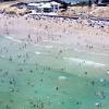 Torquay beach blue green algae